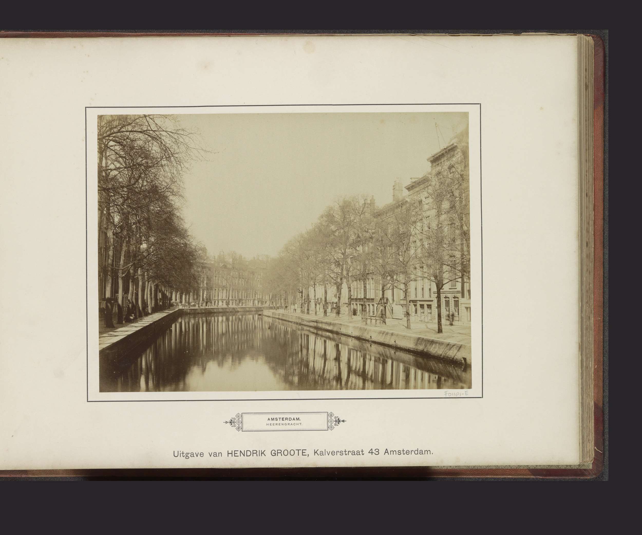 Gezicht op de Gouden Bocht in de Herengracht vanuit het oosten, Amsterdam, Herengracht