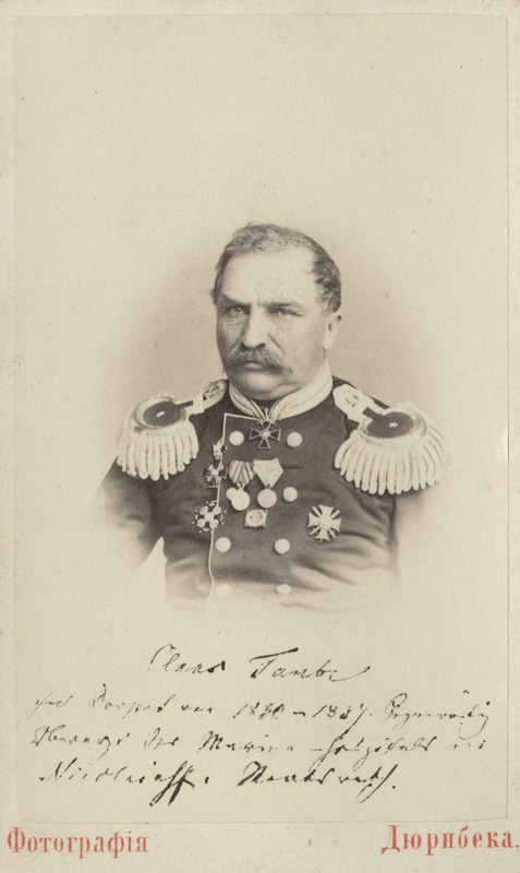 Korporatsioon "Estonia" vilistlane Claus Taube, portreefoto