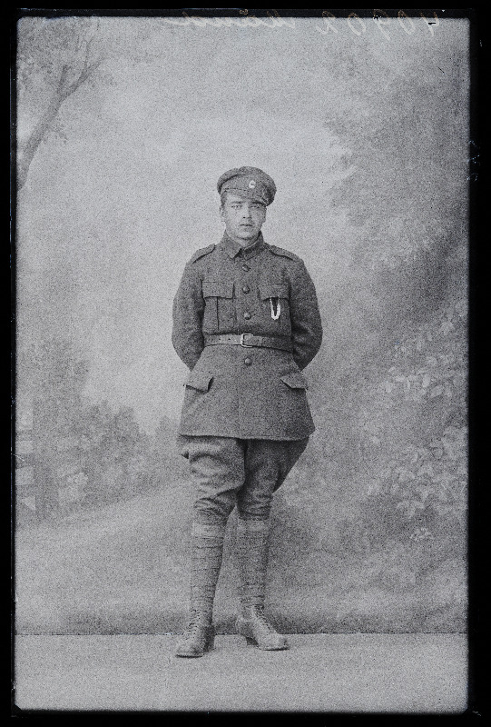 Sõjaväelane Karl Mänd.