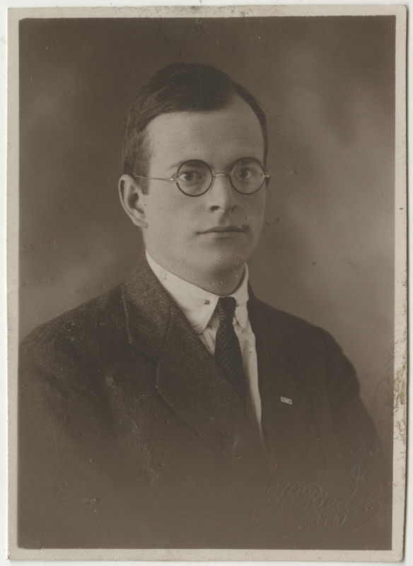 Pastor Gherdt von Rennenkampff tudengina, portreefoto