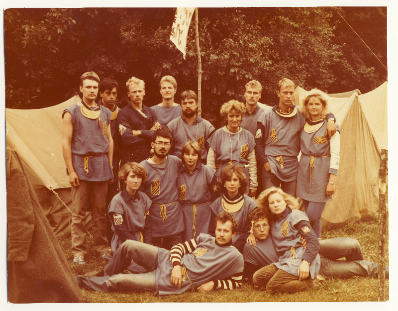 EÜE-85 rühmade grupipildid II. Laimjala rühm