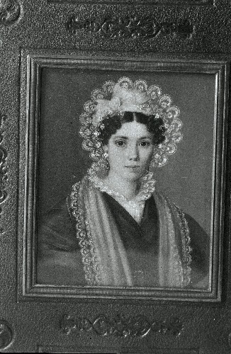 Reproduktsioon tundmatu noore daami portreest.