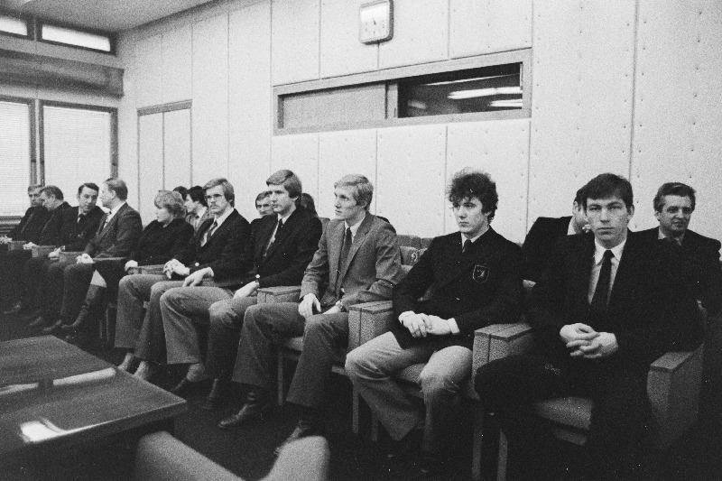 Eesti NSV 1982. a. parimate sportlaste kohtumine vabariigi partei ja valitsuse juhtidega EKP Keskkomitees.