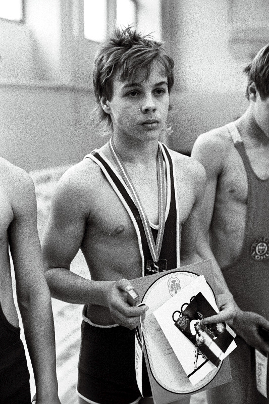 Klassikalise maadluse IX noortevõistluste parim tehnikamaadleja Gert Jugala.