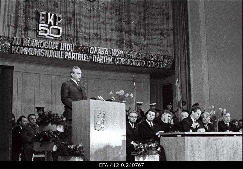 EKP 50. aastapäeva aktus Estonia kontserdisaalis.