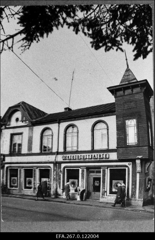 Vaade Lenini tänavale Valgas.