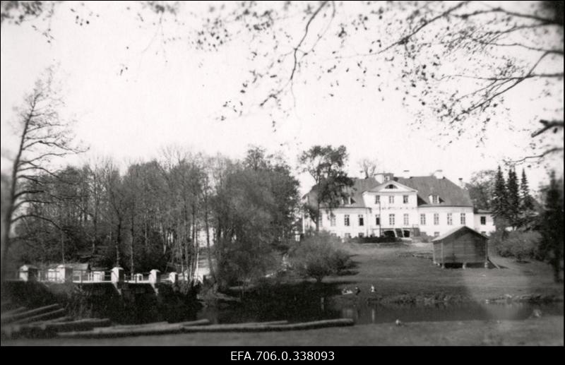 Fotopostkaart. Uue Suislepa mõisahoone.