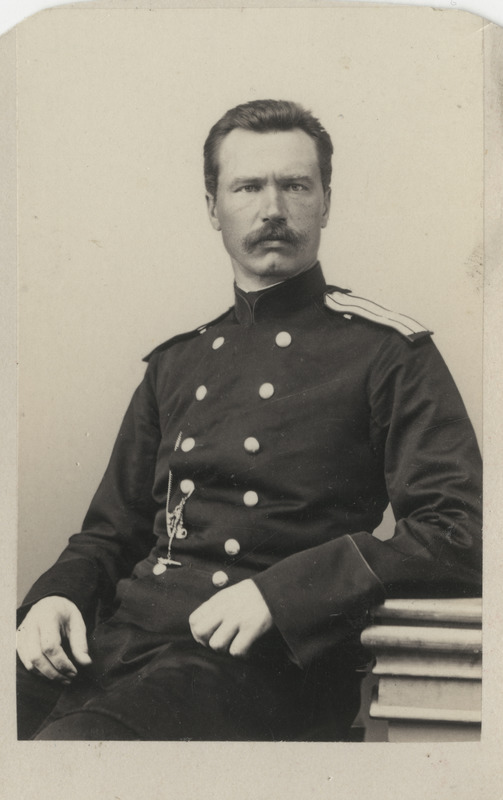 Korporatsiooni "Estonia" vilistlane Karl Wiegand, portreefoto