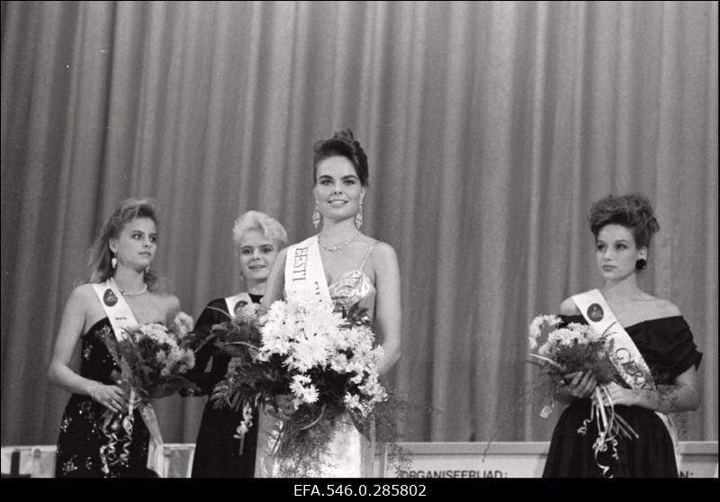 Miss Baltic Sea'91, (Nina Andersson - Soome).