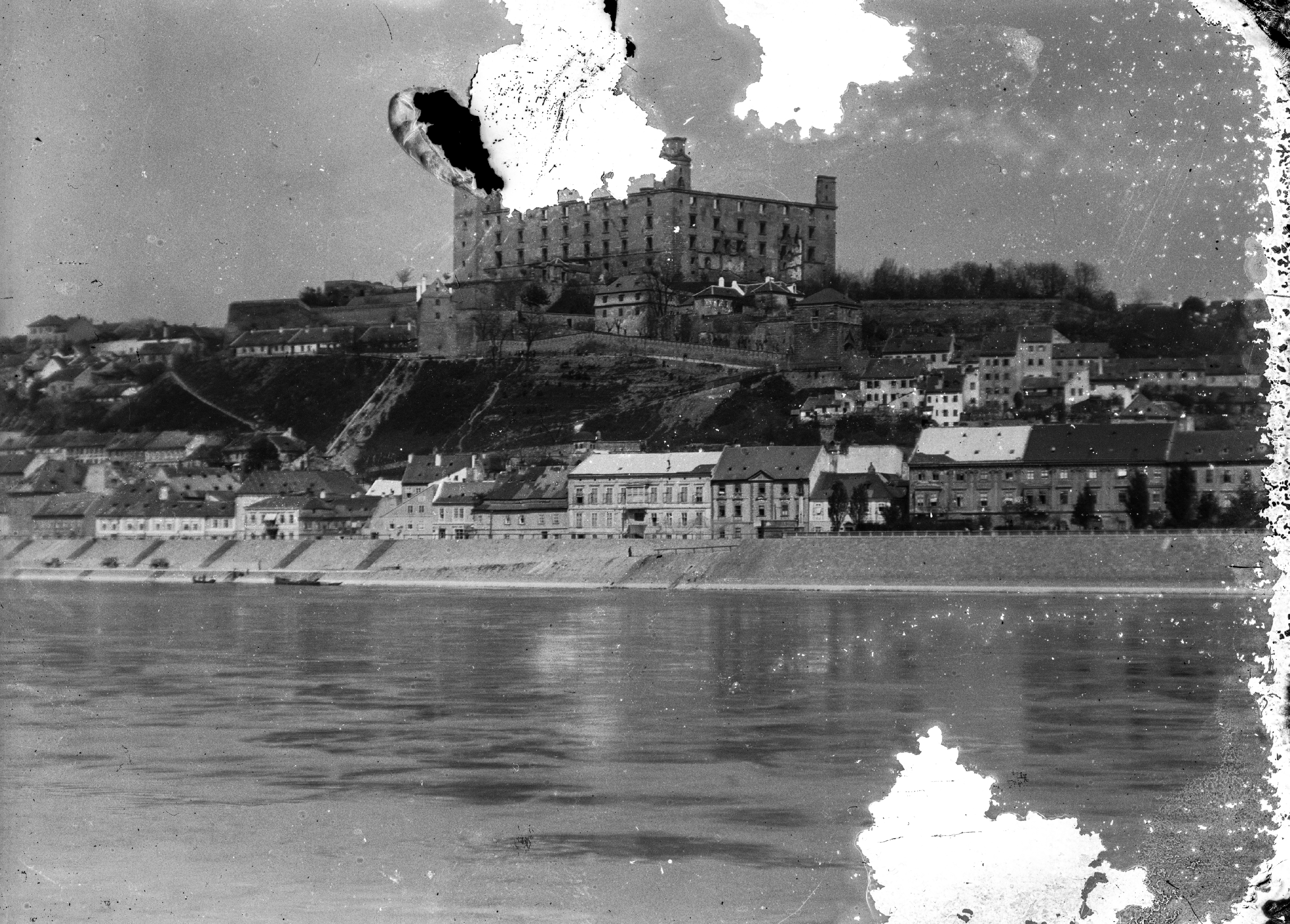 Pozsony 1916, Vár. Fortepan 62678 - lang