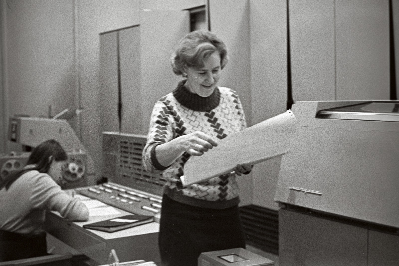 Eesti Raadio arvutuskeskuse sotsioloog Asta Tamre.