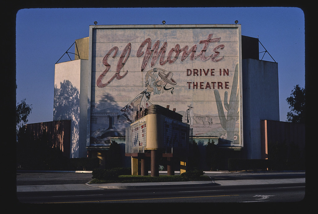 El Monte Drive-In Theater, Lower Azusa Road, El Monte, California (LOC)