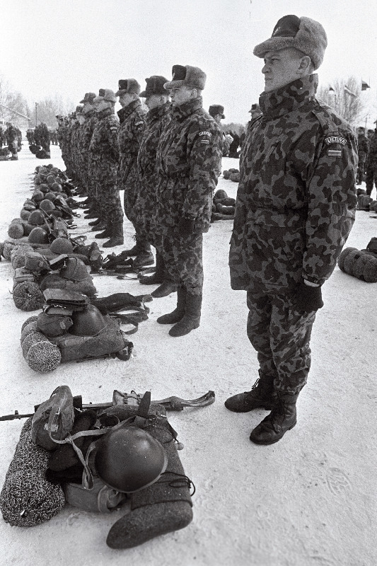 Balti riikide sõjaväeõppused Võru-Kubijal.