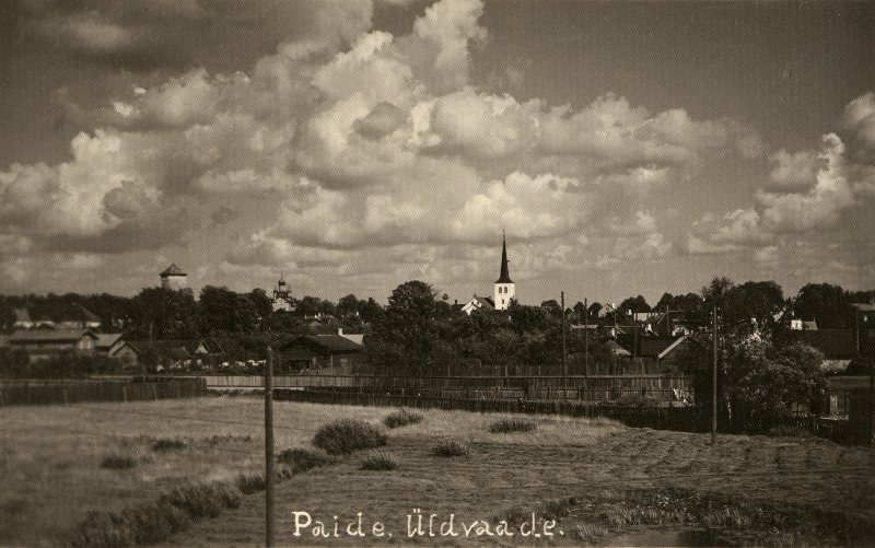 Vaade Paidele läänest.