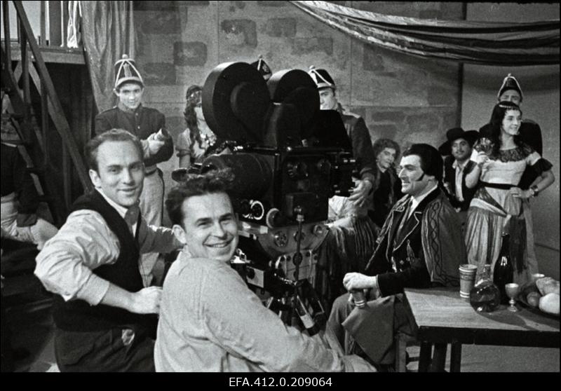 Filmi ["Georg Ots"] võtted: katkend ooperist "Carmen".