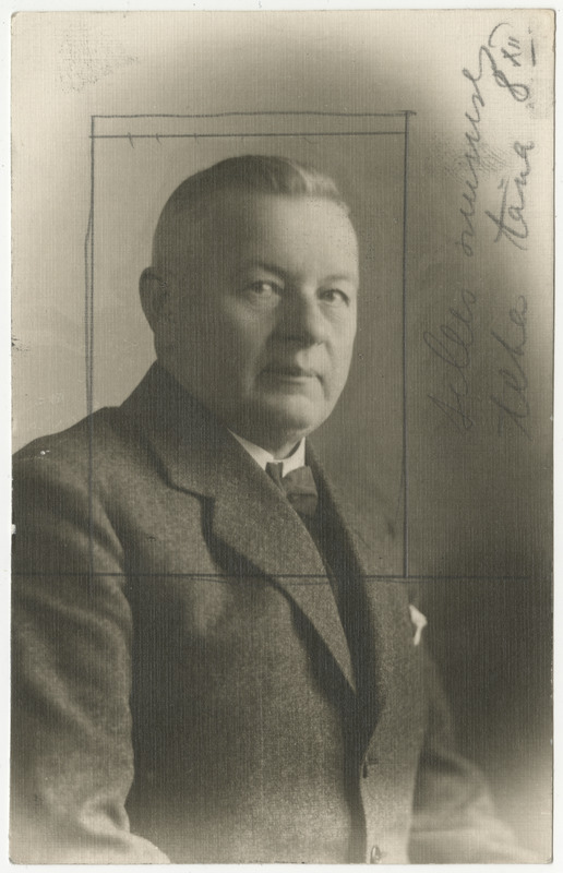 Aleksander Ruuben, Tartu majandus- ja seltskonnategelane, Tartu Linnapanga nõukogu esimees, portreefoto