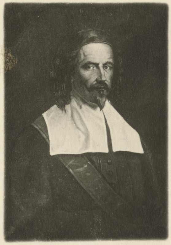 Stiernhjelm, Göran v. - Liivimaa maanõunik Rootsi riigiarhivaar, kirjanik, 1598 - 1672 portree, repro maalist