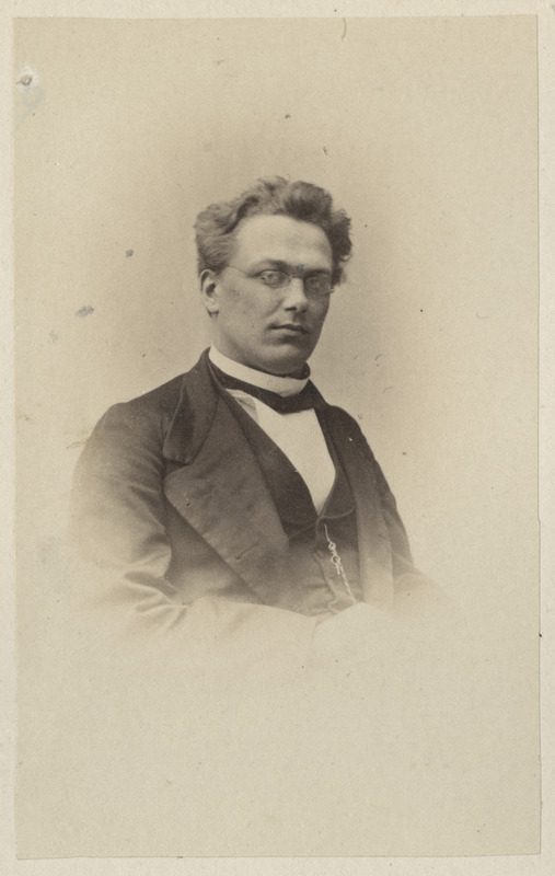 Korporatsioon "Estonia" liige Gerhard Pahnsch, portreefoto