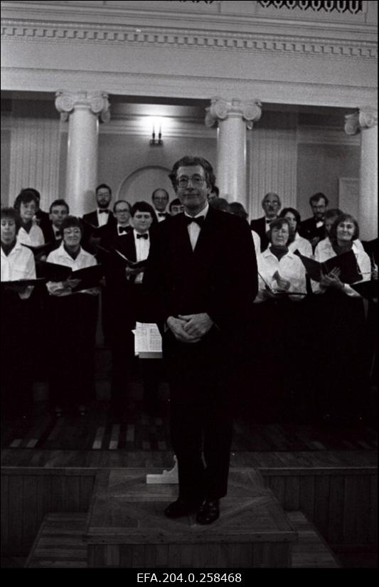 Segakoor "Phoenix Singers" Inglismaalt Tartu Ülikoolis.