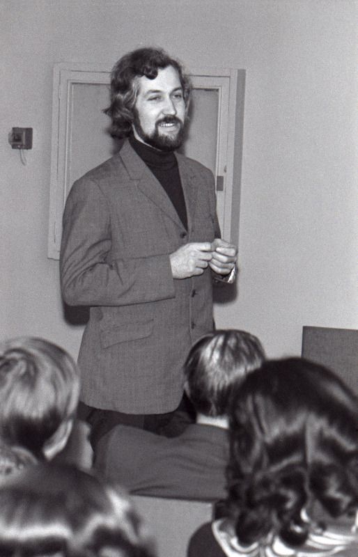 Kirjanik Jaan Kaplinski.