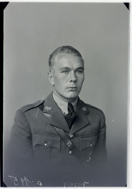 Sõjakooli ohvitser lipnik Feliks Pritsu.