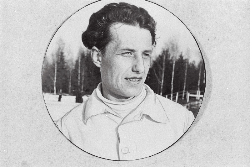 Sidlovski, V. - suusataja puuvillakombinaadist Kreenholmi Manufaktuur.