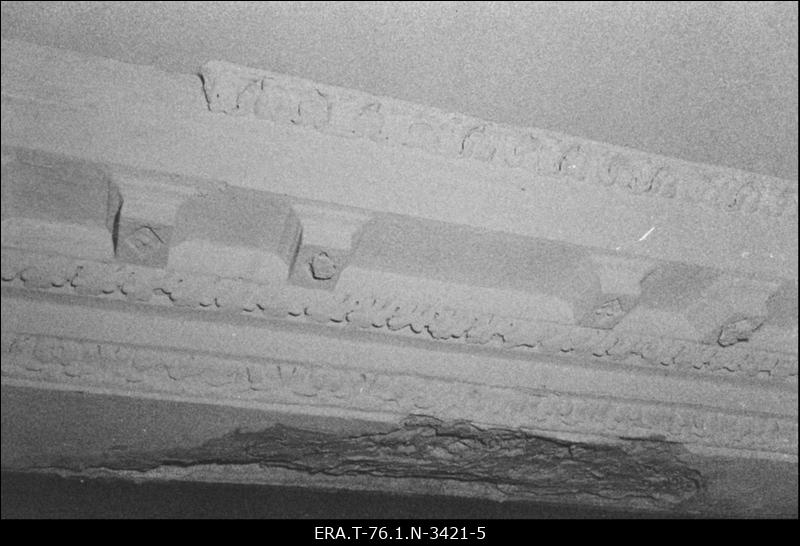 Saku mõisahoone. I korruse vestibüüli restaureerimine