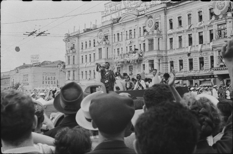 VI Ülemaailmne Noorsoofestival Moskvas.