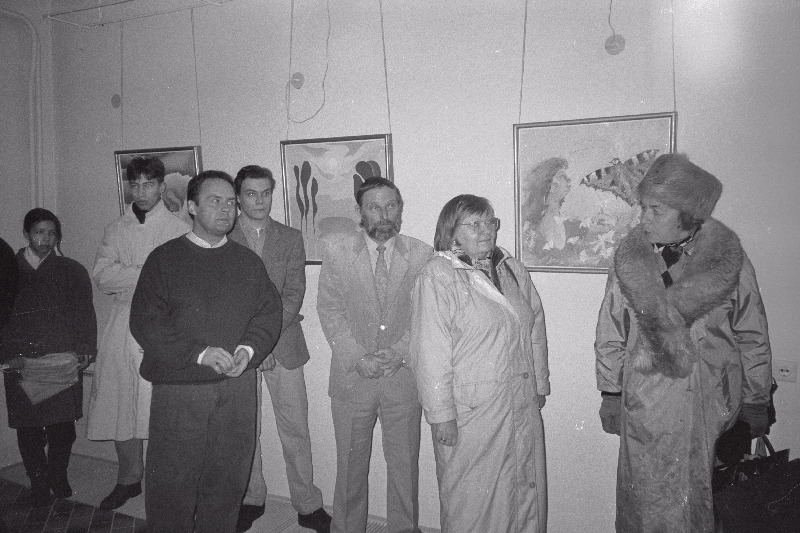 Enno ja Enn Alliku näituse avamine Kilpkonna galeriis.