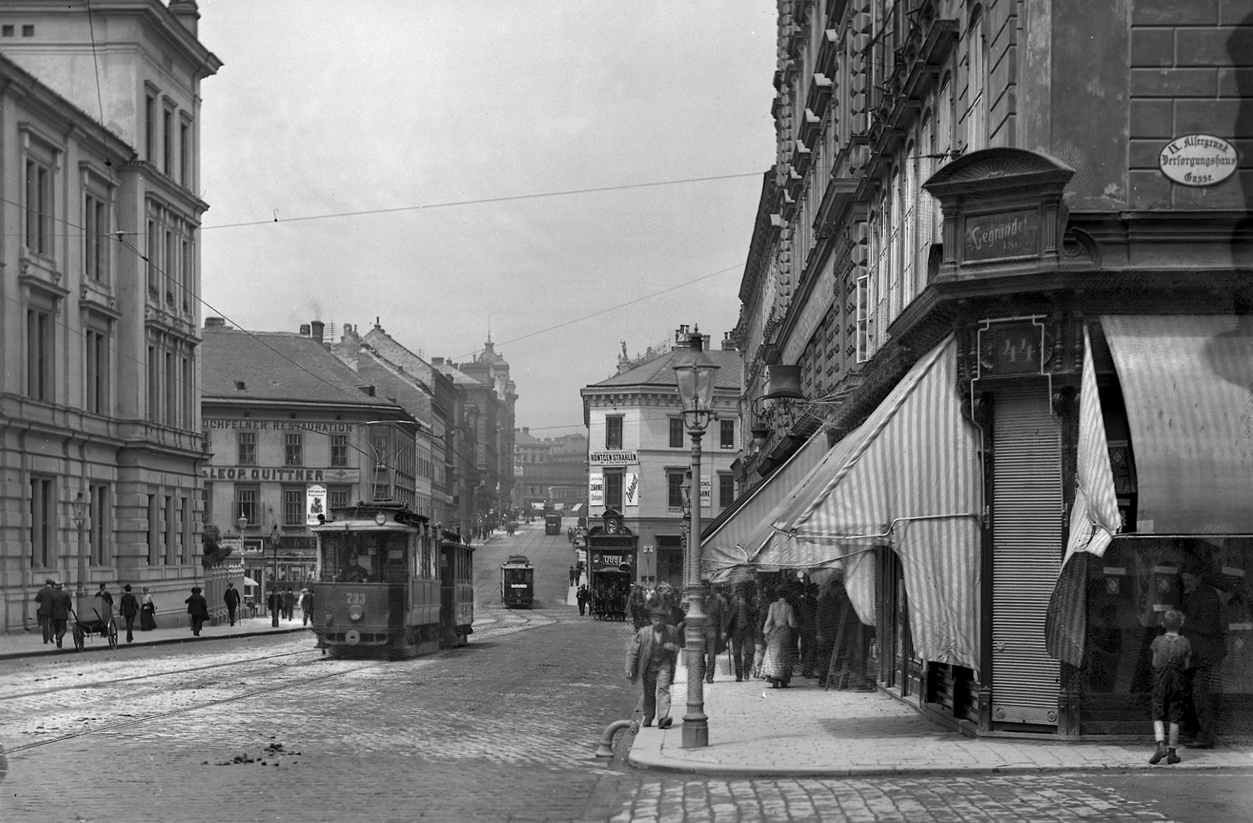 Währinger Straße ~1906 - lang