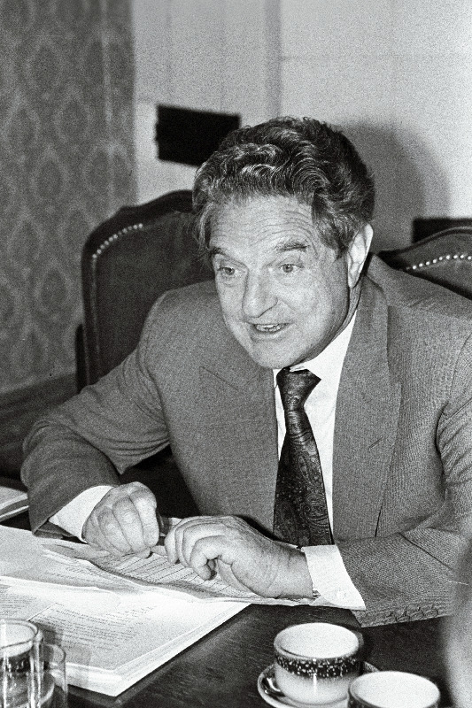 Ameerika ärimees Georg Soros.