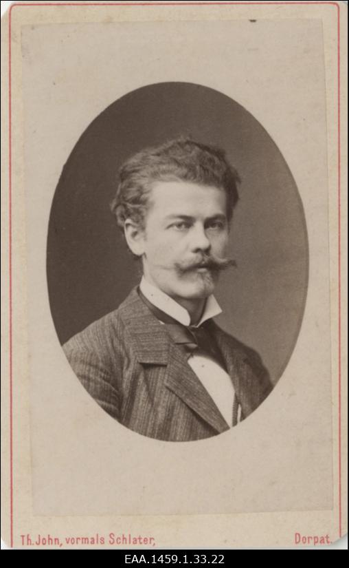 Korporatsiooni "Livonia" liige Adolf Carl Zahrens