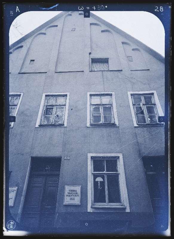 Tallinn, Vanalinna kvartal nr 3. Stereofotogramm-meetriline mõõdistamine.