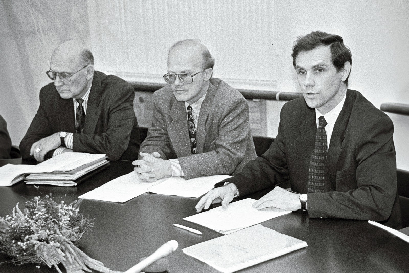 Arvo Niitenberg, Feliks Undusk, Toivo Jürgenson.