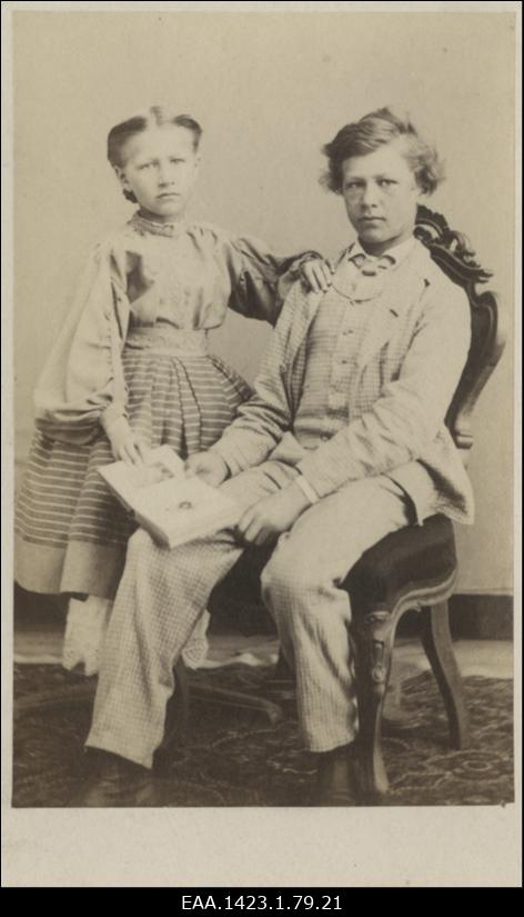 Bertha ja Ottokar von Ungern-Sternberg, portreefoto