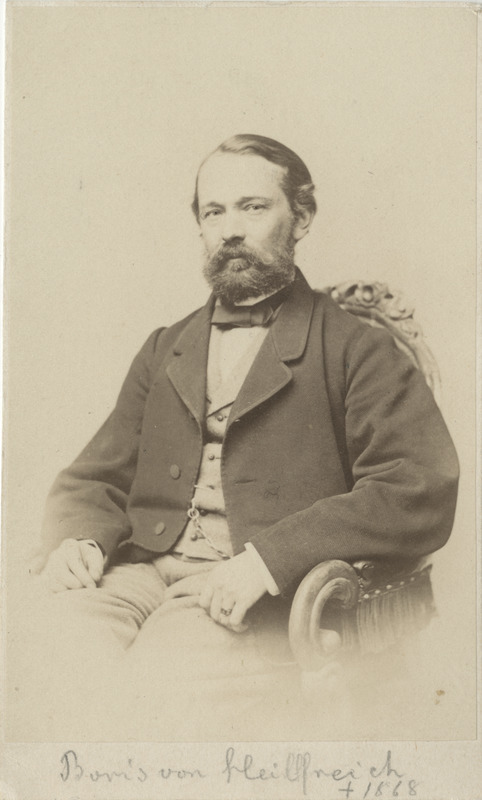 Korporatsioon "Estonia" vilistlane Boris von Helffreich, portreefoto