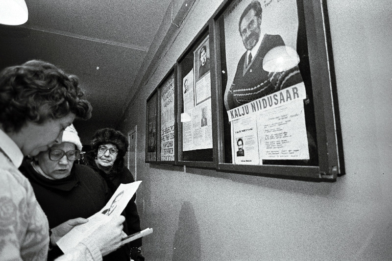 Kohalike nõukogude valimised Lasnamäel.