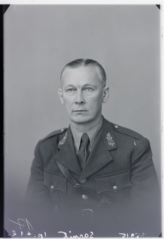 8. Üksik Jalaväepataljoni majandusülem major Edgar Sarnits.