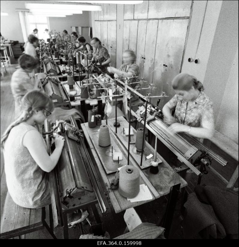 ETKVL-i Rakvere Kaubandusliku Inventari Tehase sisevaade.