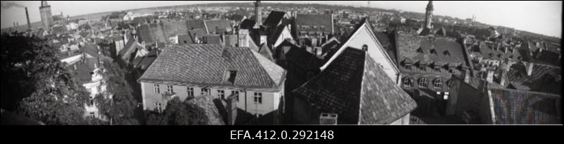 Panoraamvaade Vanalinnale Toompealt.