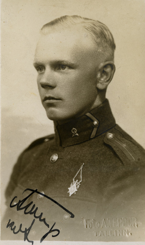 Sõjaväe Ühendatud Õppeasutused. Kadett Andres Tomp.