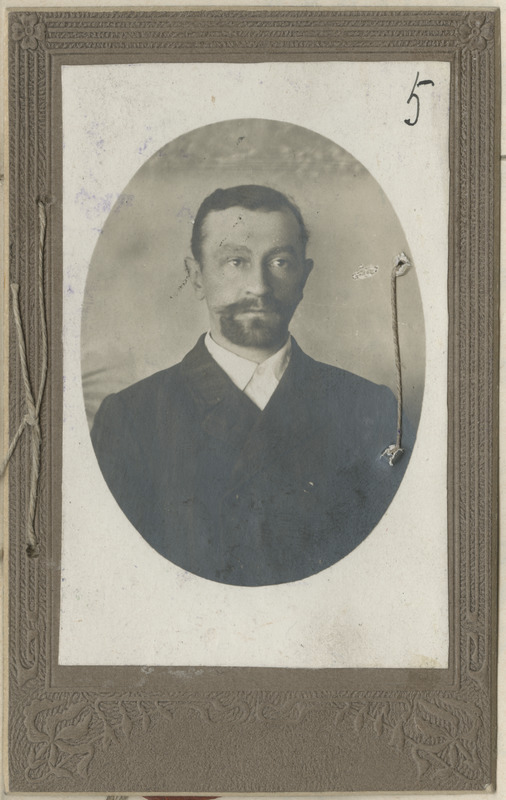 Aleksander Tennebergi autojuht Fjodor Trelin, portreefoto