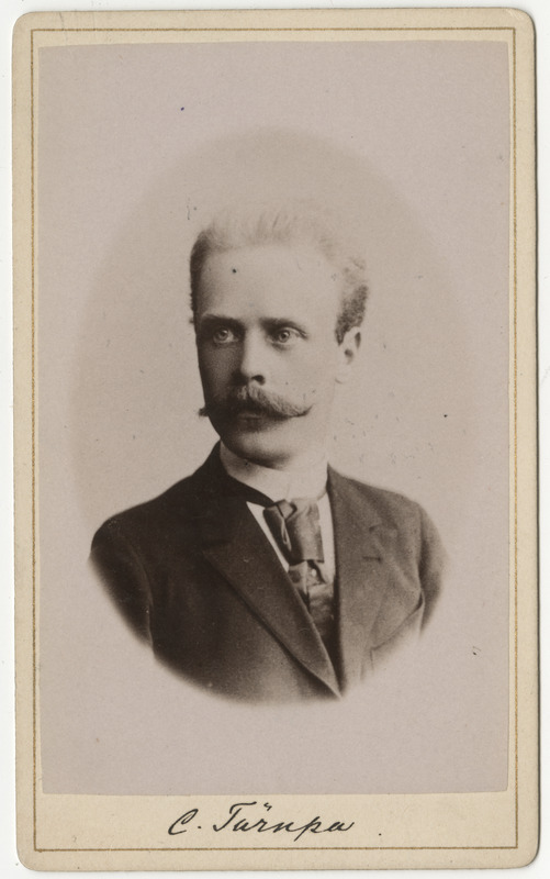 Konstantin Jakob Türnpu, eesti helilooja, koorijuht ja organist, portreefoto