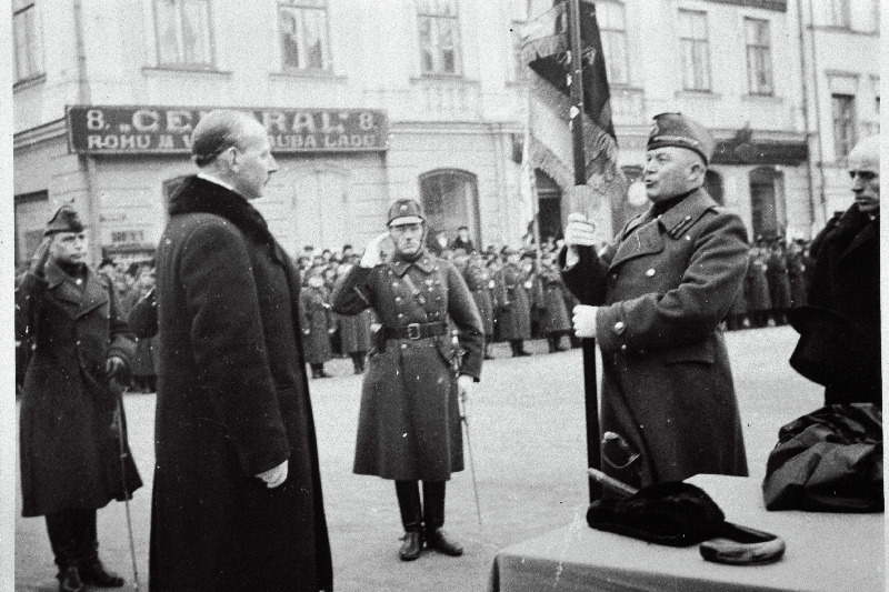 Kaitseliidu Tartu Malev. Suurtükiväe divisjon. Ülevaatused, õppused.