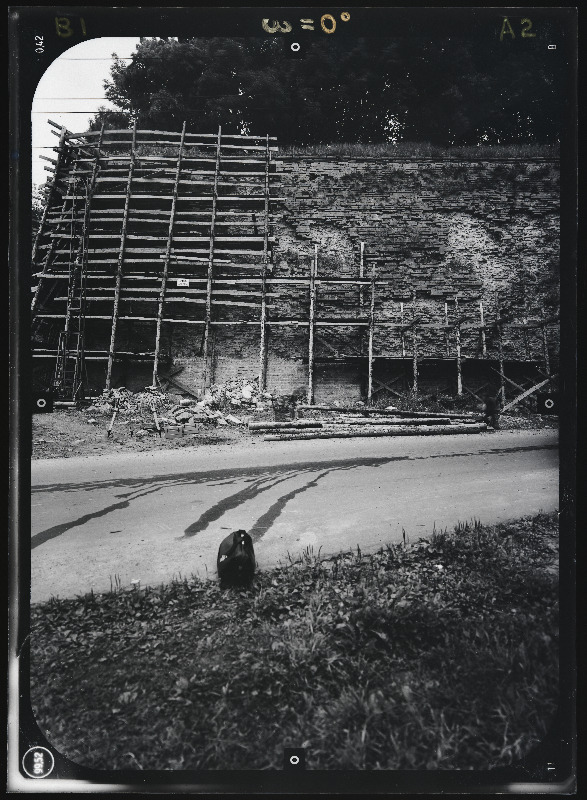 Narva linn. Bastionid. Narva linnakindlustused. Stereofotogramm-meetriline mõõdistamine.