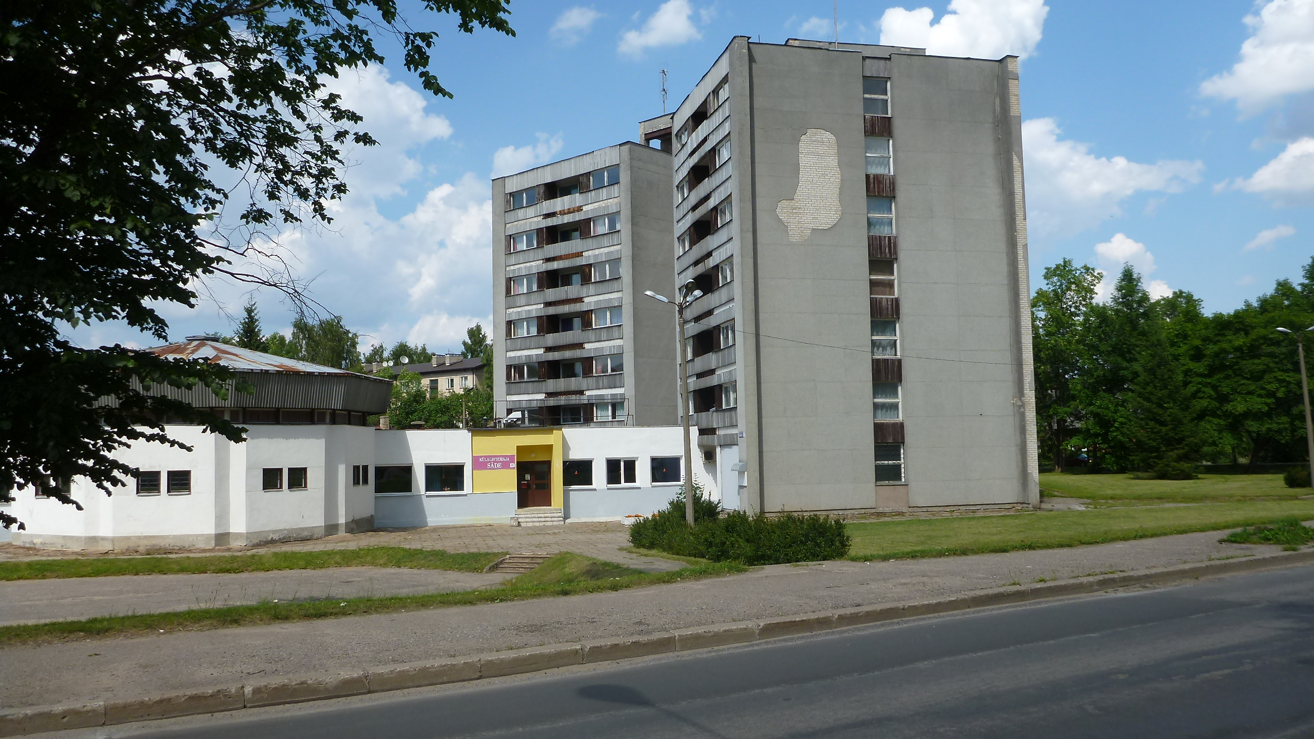 Soviet house, Valga - A house from Soviet era in Valga, Estonia