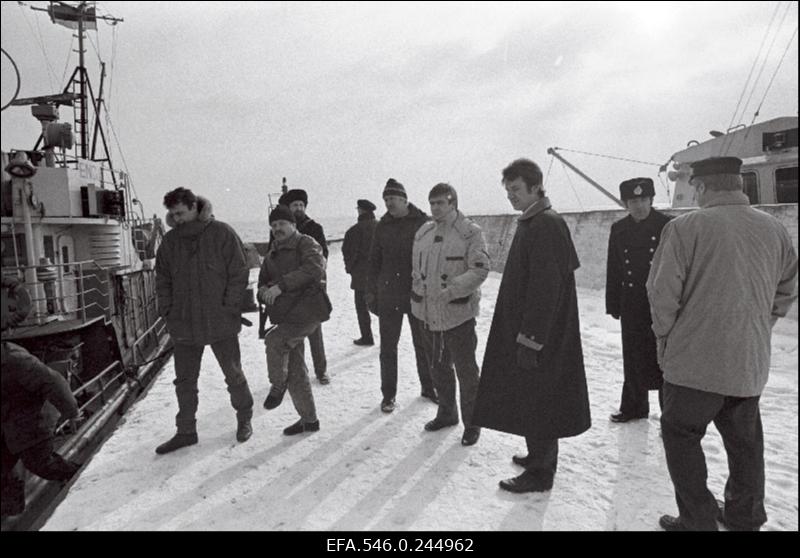Endise Nõukogude Liidu sõjaväebaas Paldiskis.
