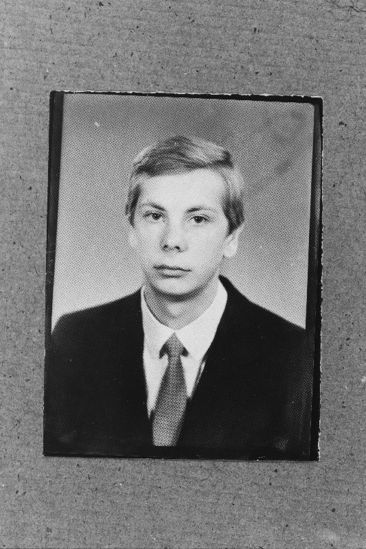 Pajusi kolhoosi kombainer, Jõgeva rajooni noorte esikombainer Raul Krass.
