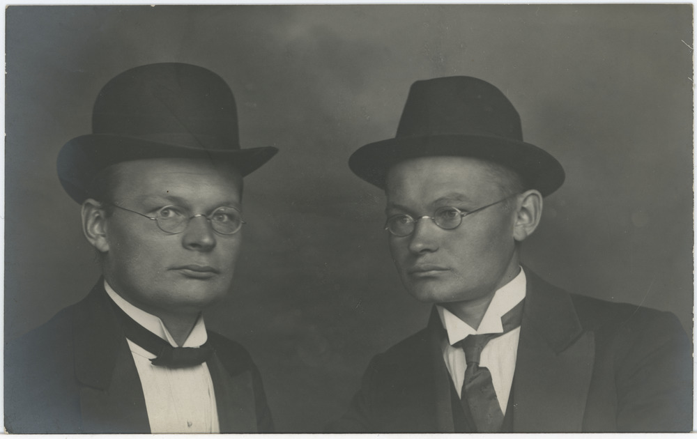 Peeter Lindvest koos vennaga