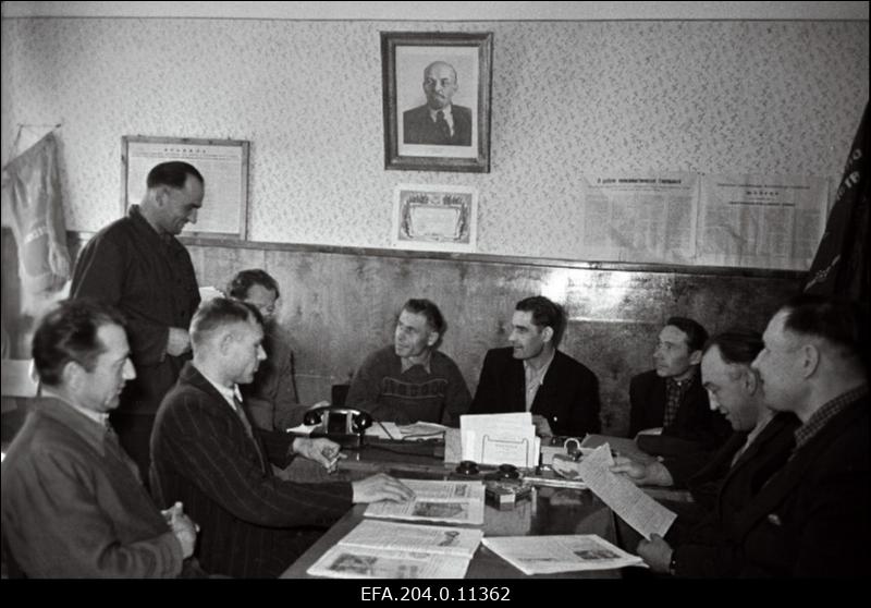 Kaevanduse Käva-2 kaevanduskomitee nõupidamine.